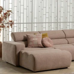 Woood Chaise Longue Bank Novi Links Bouclé