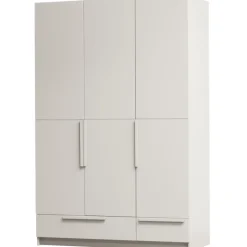 Woood 3-deurs Hang/legkast Pure - Splitdeur Grenen Dust