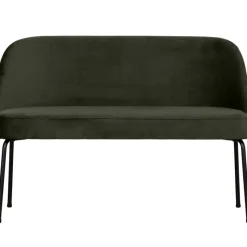 Woood Eetbank Vogue Fluweel Dark Green