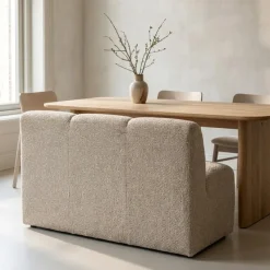 Woood Eetkamerbank Mojo 164cm Beige