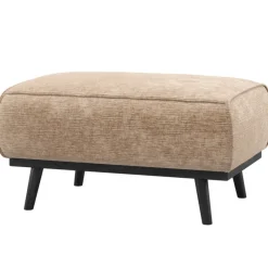 Woood Hocker Statement Chenille Velvet Perzik