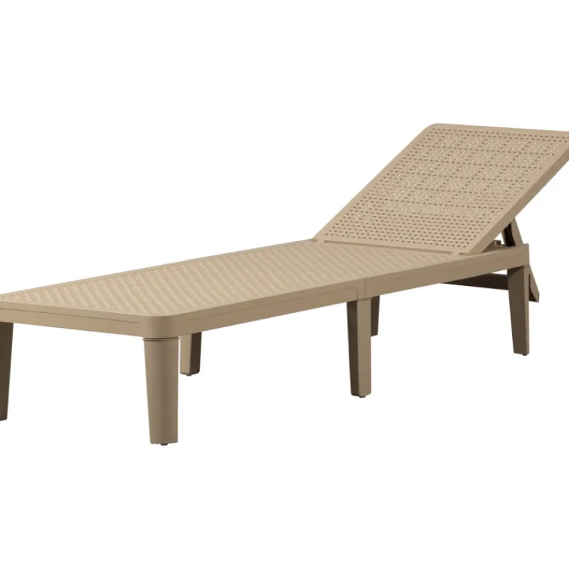 Woood Ligbed Jinte Tuin Kunststof Zand New
