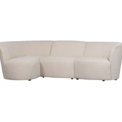 Woood Loungebank Coco 3-Zits Links Bouclé
