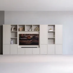 Woood Opbergkast Meggy 108cm Grenen Dust Links Clearance