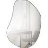 Woood Organische Spiegel Romee Metaal Zwart 100x70cm Hot