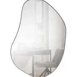 Woood Organische Spiegel Romee Metaal Zwart 100x70cm Hot