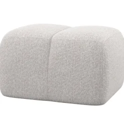 Woood Poef Mojo Ecru Melange Bouclé