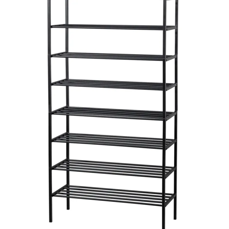 Woood Schoenenrek Ferro Stapel XL Metaal Zwart New