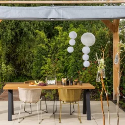 Woood Tuinstoel Wings Set van 2 Zand New