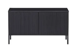 Woood Tv-meubel New Gravure Grenen 100cm Zwart Best