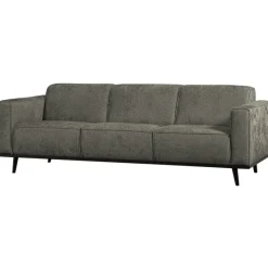 Woood 3-zits Bank Statement 230cm Structure Velvet Frost Outlet