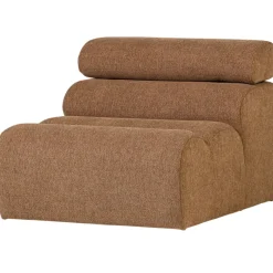Woood 1-zits Element Novi Bouclé Karamelbruin