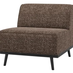 Woood 1-zits Element Statement Melange Bruin Outlet