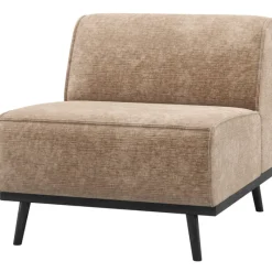 Woood 1-zits Element Statement Chenille Velvet Taupe Sale