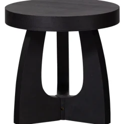Woood Bijzettafel Tala Mdf Fineer Zwart 45xo45cm Online