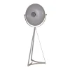 Woood Blown Vloerlamp Metaal Grijs