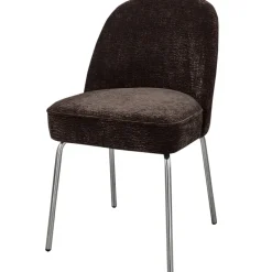 Woood Eetkamerstoel Vogue Chenille /Chrome