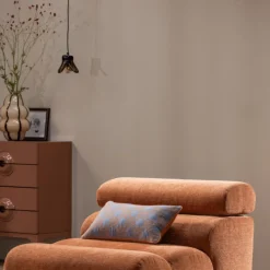 Woood Hanglamp Elle Klein Glas Bruin