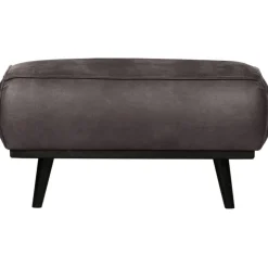 Woood Hocker Statement Ecoleer Donkergrijs