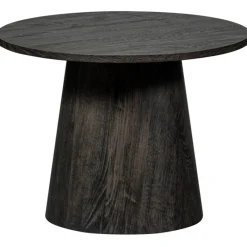 Woood Salontafel Maan Donkerbruin Ø60cm