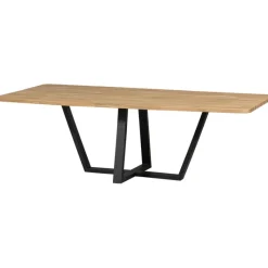 Woood Tafelblad Combi-Tablo: xl Eiken 240x100 & Drenthe Poot Clearance