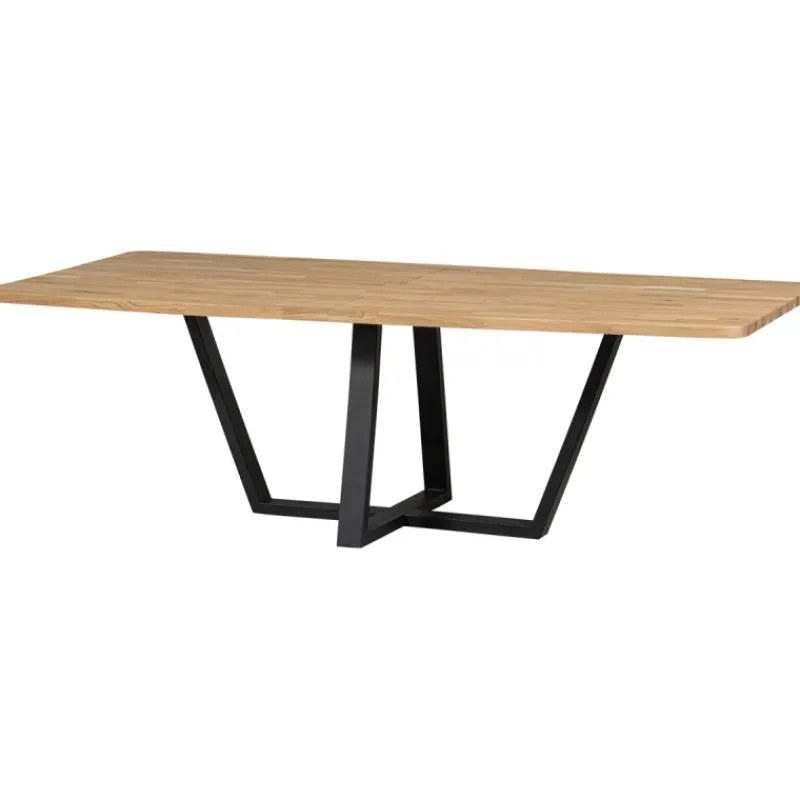 Woood Tafelblad Combi-Tablo: xl Eiken 240x100 & Drenthe Poot Clearance
