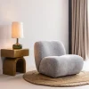 Woood Tafellamp Luma Glas Groen/kap Naturel