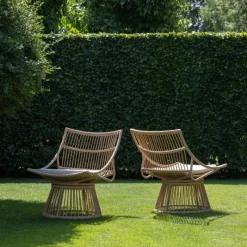 Woood Tuinstoel Alatna Wicker Naturel Online