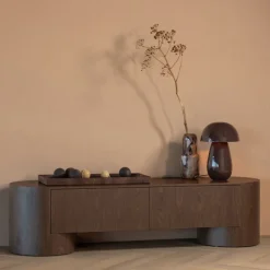 Woood Tv-meubel Velari Hout Fineer Bruin Hot