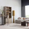 Woood Vloerlamp Loft Xl Metaal/Bouclé Tapenade 187xo35cm