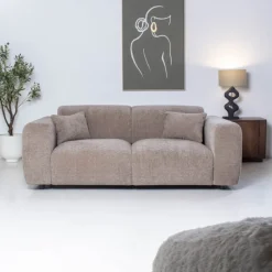 Giga Meubel 2-Zits Bank Dijon - Taupe Hot