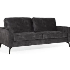 GM 2-Zits Bank Noa Antraciet - Giga Meubel Velvet New