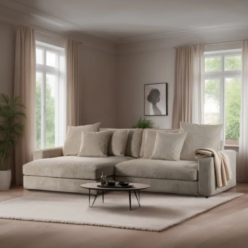 GM 3-Zits Bank Lincoln Naturel - Giga Meubel