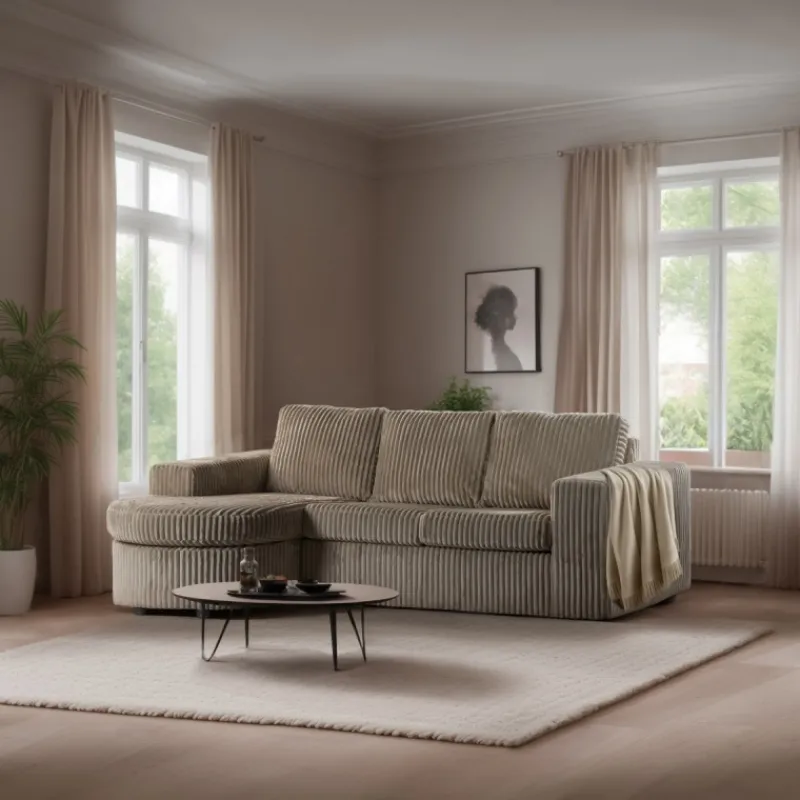 GM 3-Zits Bank Tillia Beige - Giga Meubel